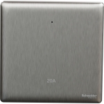 Schneider Electric UNICA X 20A 單位雙極開關掣 (炫星銀) | NUX31D20N_SS